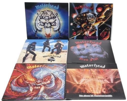 Motörhead ６枚組 album selection Motorhead Classic Album Selection UK 6-CD album set (584982)